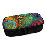 Psychedelic Fractal Print Insulin Cooler Travel Case