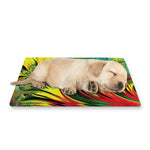 Psychedelic Fractal Print Pet Cooling Mat Cover