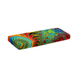 Psychedelic Fractal Print Piano Keyboard Cover