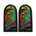 Psychedelic Fractal Print Skillet Handle Cover