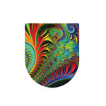 Psychedelic Fractal Print Toilet Lid Cover