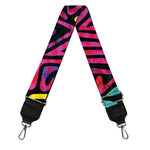 Psychedelic Funky Pattern Print Bag Strap