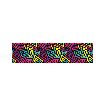 Psychedelic Funky Pattern Print Bed Runner