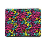 Psychedelic Funky Pattern Print Bifold Wallet