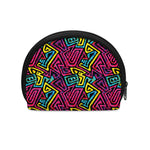 Psychedelic Funky Pattern Print Coin Purse