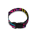 Psychedelic Funky Pattern Print Dog Collar