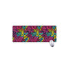 Psychedelic Funky Pattern Print Extended Mouse Pad