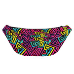 Psychedelic Funky Pattern Print Fanny Pack