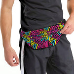 Psychedelic Funky Pattern Print Fanny Pack