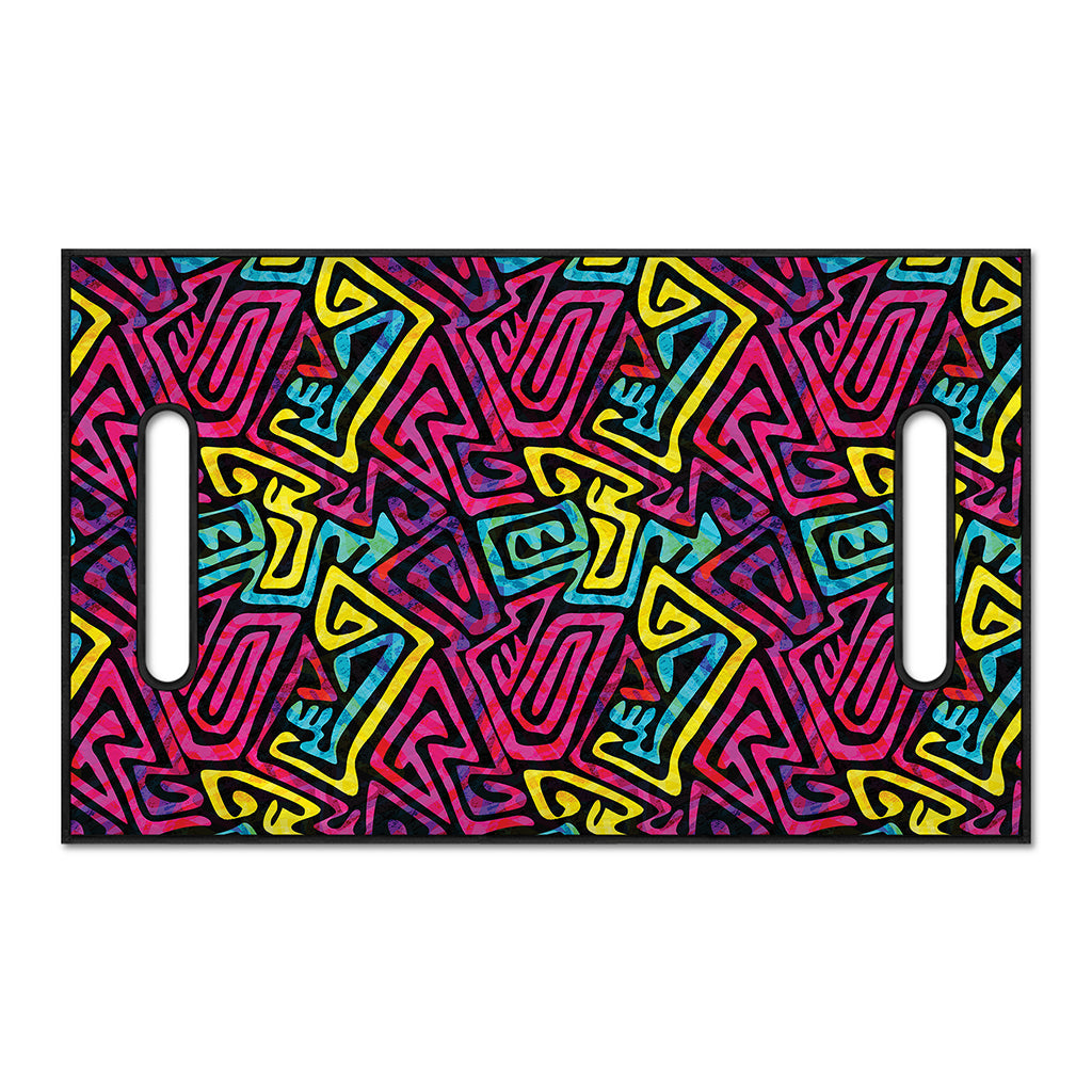 Psychedelic Funky Pattern Print Golf Cart Seat Cover