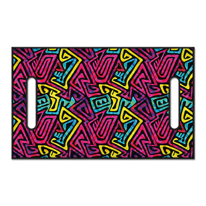 Psychedelic Funky Pattern Print Golf Cart Seat Cover