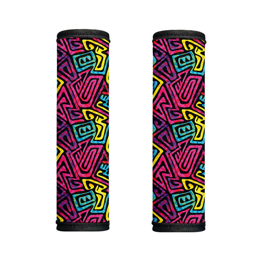 Psychedelic Funky Pattern Print Handle Covers