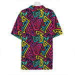 Psychedelic Funky Pattern Print Hawaiian Shirt