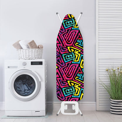 Psychedelic Funky Pattern Print Ironing Board Cover
