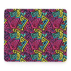 Psychedelic Funky Pattern Print Mouse Pad