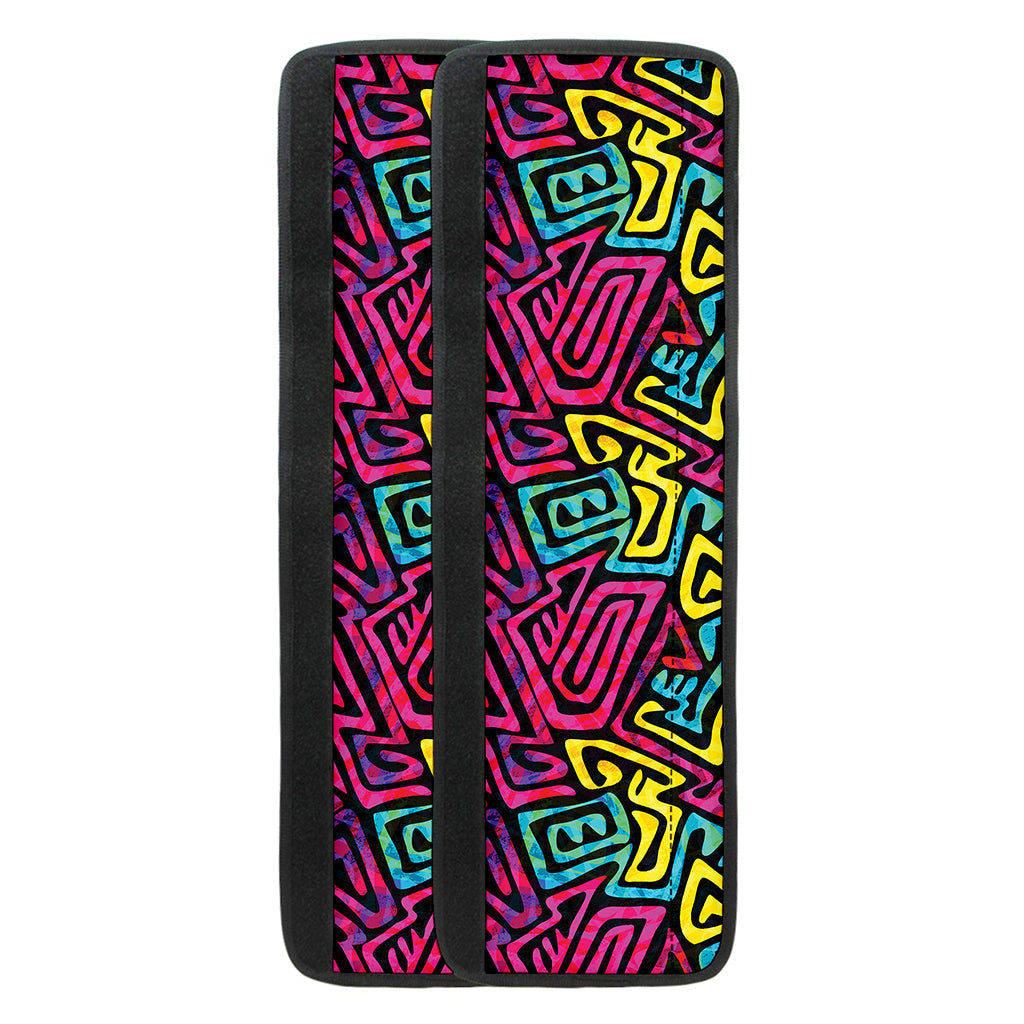 Psychedelic Funky Pattern Print Refrigerator Handle Covers