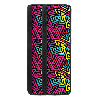 Psychedelic Funky Pattern Print Refrigerator Handle Covers