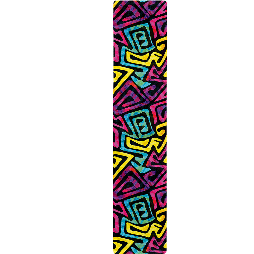 Psychedelic Funky Pattern Print Table Runner
