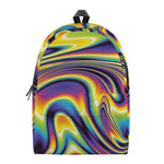 Psychedelic Gradient Print Backpack