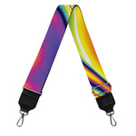 Psychedelic Gradient Print Bag Strap