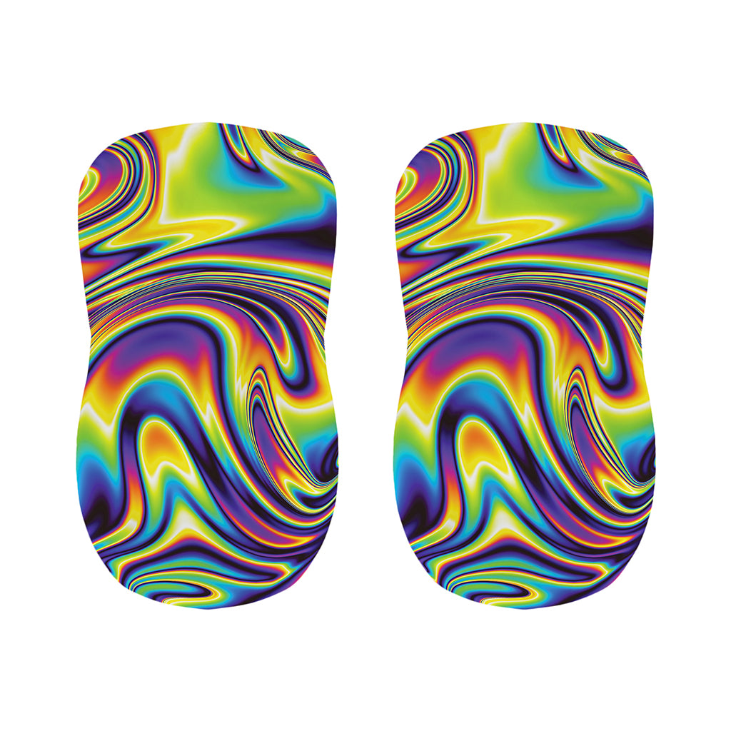 Psychedelic Gradient Print Bar Stool Covers