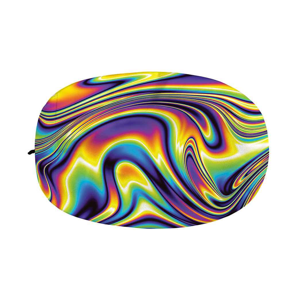 Psychedelic Gradient Print Car Side Mirror Covers