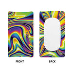 Psychedelic Gradient Print Changing Pad Cover