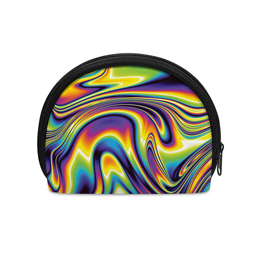 Psychedelic Gradient Print Coin Purse