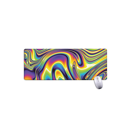 Psychedelic Gradient Print Extended Mouse Pad