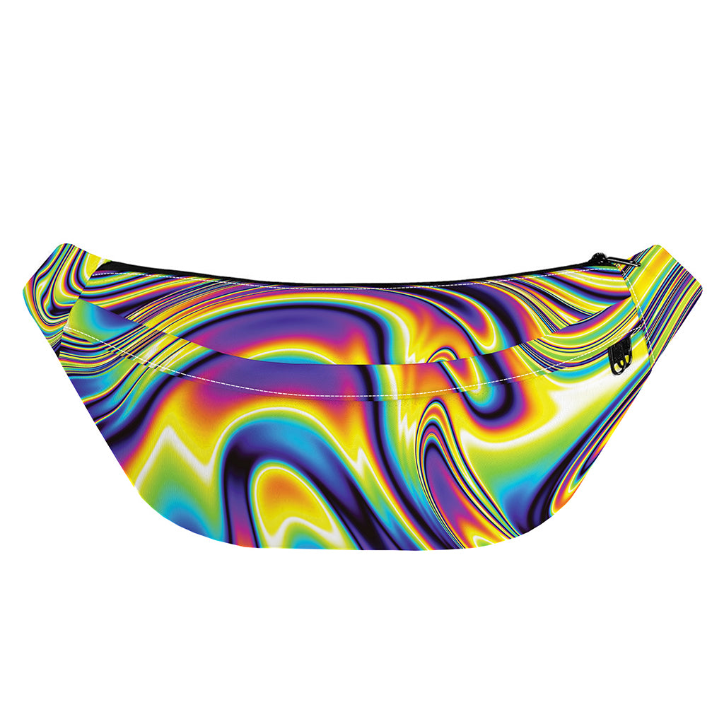 Psychedelic Gradient Print Fanny Pack
