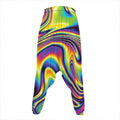 Psychedelic Gradient Print Hammer Pants