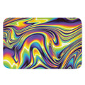 Psychedelic Gradient Print Indoor Door Mat