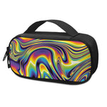 Psychedelic Gradient Print Insulin Cooler Travel Case