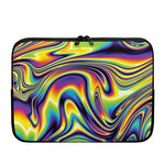 Psychedelic Gradient Print Laptop Sleeve
