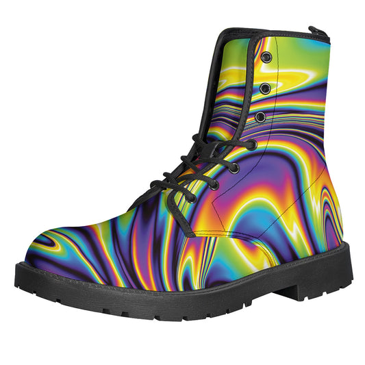 Psychedelic Gradient Print Backpack