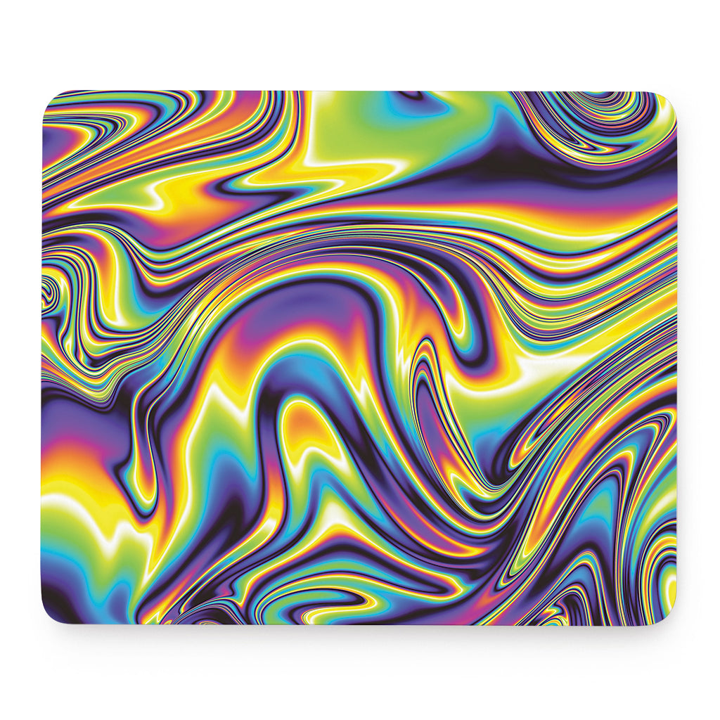 Psychedelic Gradient Print Mouse Pad