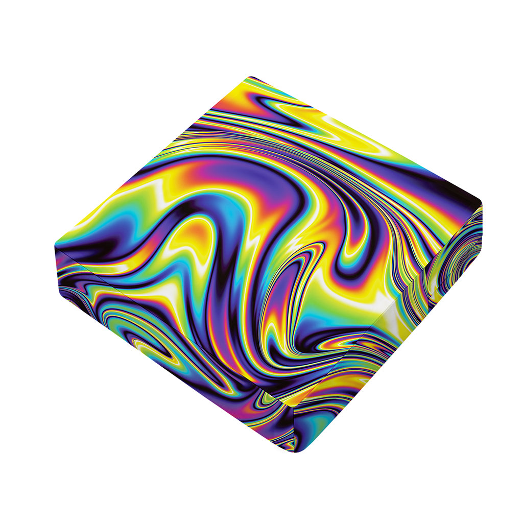 Psychedelic Gradient Print Outdoor Seat Cushion Cover