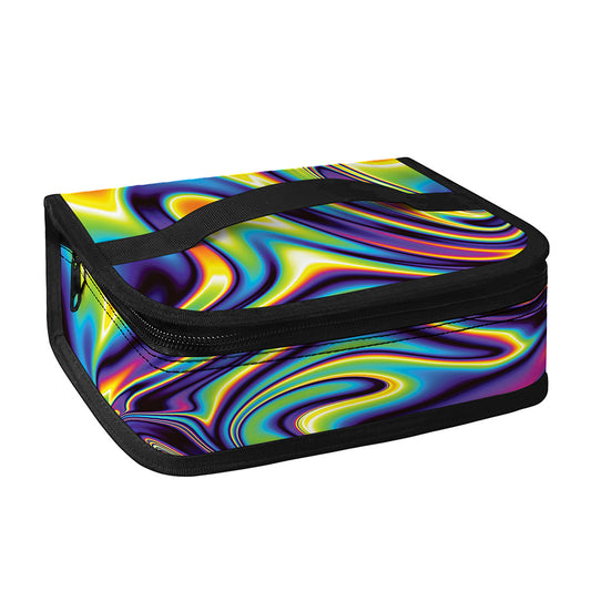 Psychedelic Gradient Print Small Lunch Bag