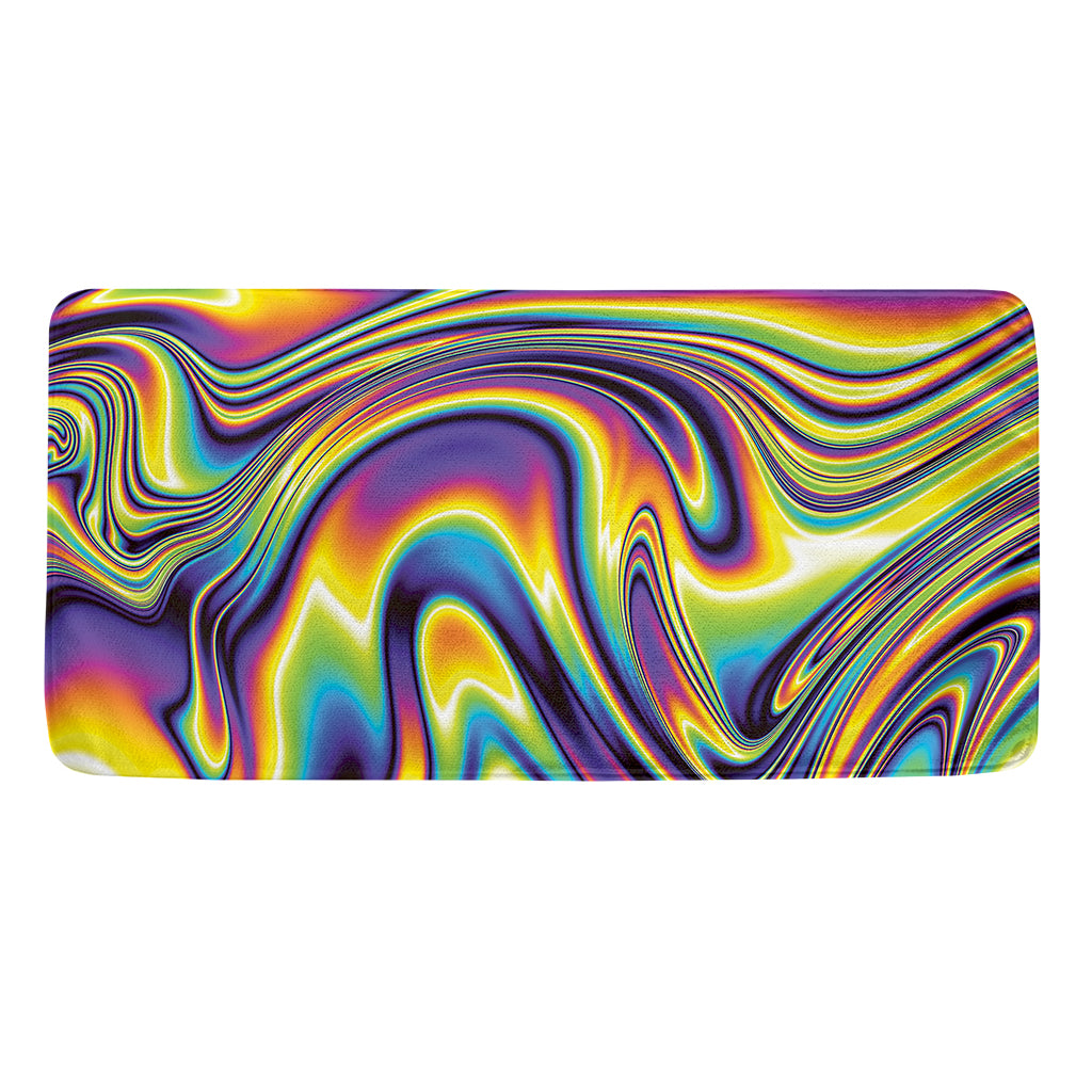 Psychedelic Gradient Print Towel