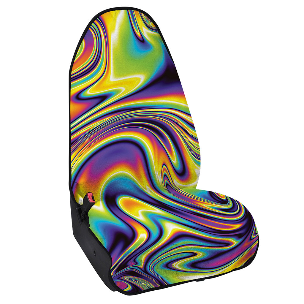 Psychedelic Gradient Print Waterproof Car Seat Cover