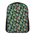 Psychedelic Hawaiian Flower Print Casual Backpack