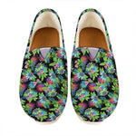 Psychedelic Hawaiian Flower Print Casual Shoes