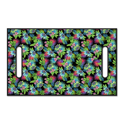 Psychedelic Hawaiian Flower Print Golf Cart Seat Cover