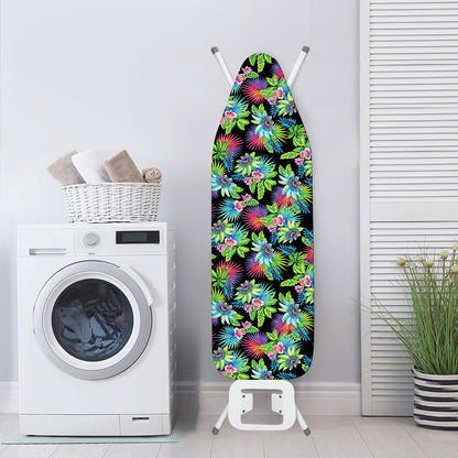 Psychedelic Hawaiian Flower Print Ironing Board Cover