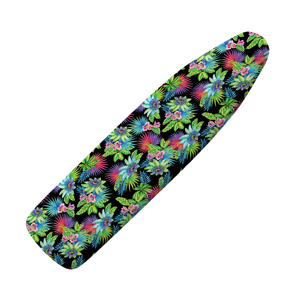 Psychedelic Hawaiian Flower Print Ironing Board Cover