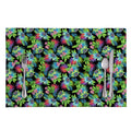 Psychedelic Hawaiian Flower Print Placemat
