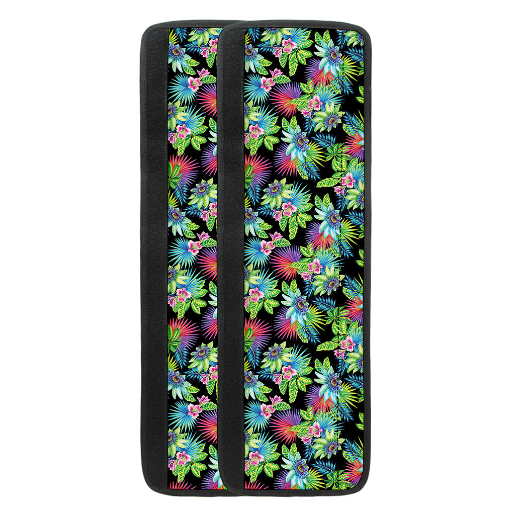 Psychedelic Hawaiian Flower Print Refrigerator Handle Covers