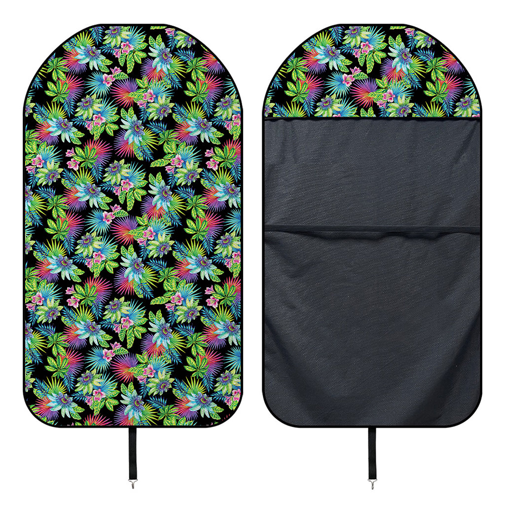 Psychedelic Hawaiian Flower Print Waterproof Car Seat Cover