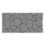 Psychedelic Heart Pattern Print Beach Towel