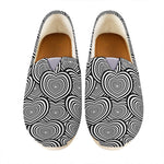 Psychedelic Heart Pattern Print Casual Shoes